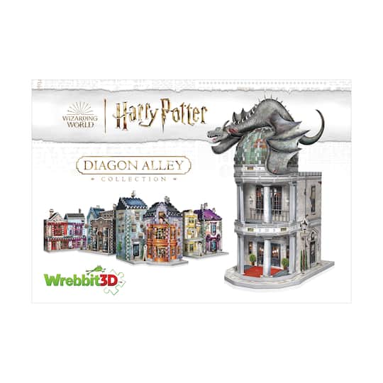 Harry Potter Diagon Alley Collection - Ollivander's Shop, Quidditch Supplies, Madam Malkin's, Weasleys' Wizard Wheezes: 1175 Pcs